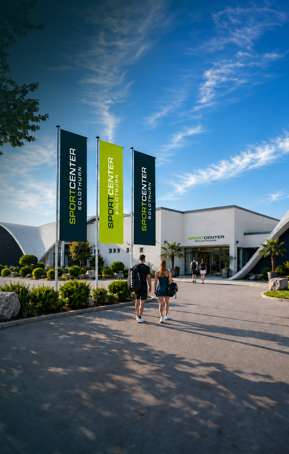 Sportcenter Solothurn – Sportanlage mit Tennis, Badminton und Beachvolley